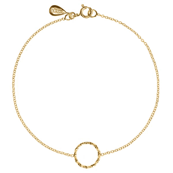 Protective Circle Bracelet - Gold