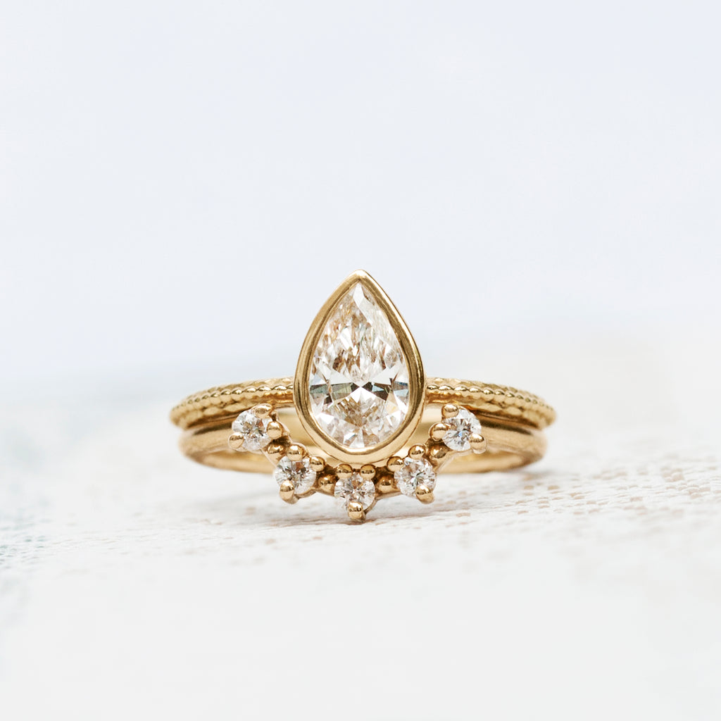 Harmony Engagement Ring - White Diamond