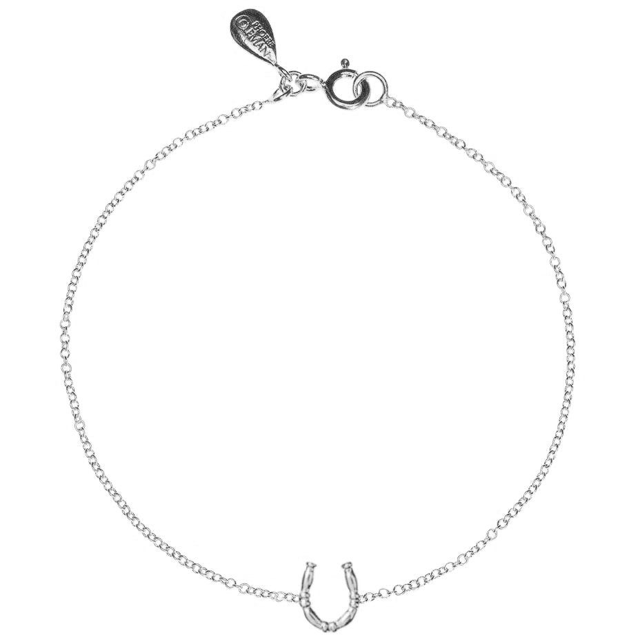 Lucky Horseshoe Bracelet - Silver
